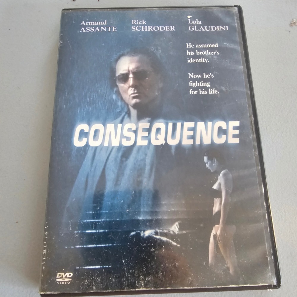 Consequence DVD 2003 Armand Assante Rick Schroder HBO Video Thriller Movie